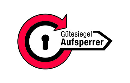 Gütesiegel Aufsperrer